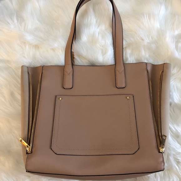 A New Day Blush Pink Vegan Leather Handbag - Picture 4 of 8